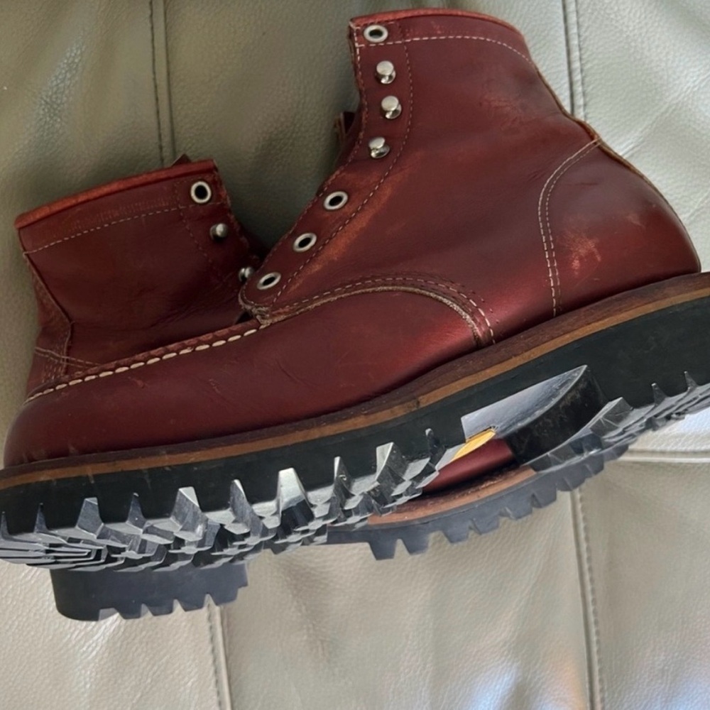 Vintage Chippewa 1975 Original Trekker Moc Toe Boots Men’s 7 D Vibram USA - Picture 14 of 15